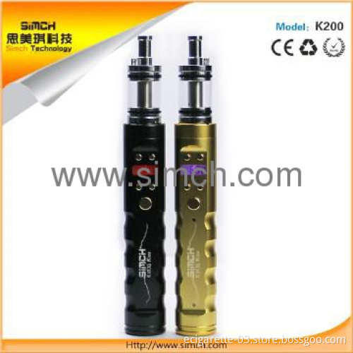 Unique design round shape ecig mod K100 KTS K200 BJT-T2